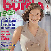 Материалы для творчества handmade. Livemaster - original item Burda Moden Magazine 5 1990 (May) new in Italian. Handmade.