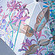 Paraguas-bastón con funda pintada de la serie ' Jardín Secreto'. Umbrellas. UmbrellaFineArt. Ярмарка Мастеров.  Фото №4
