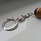 Order A keychain with a natural tiger eye is large! ball 16 mm. marusjy. Livemaster. . Key chain Фото №3