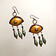 Заказать Серьги Amber eyes. YuMorJewelry. Ярмарка Мастеров. . Серьги классические Фото №3