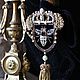Брошь-кулон "Геральдика". Брошь-булавка. Elena Abradi. Интернет-магазин Ярмарка Мастеров.  Фото №2