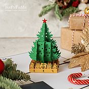 Открытки handmade. Livemaster - original item Christmas tree 