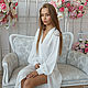 Заказать Шифоновый пеньюар в пол. Алина (arinira-homewear). Ярмарка Мастеров. . Халаты Фото №3
