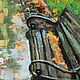 Painting in the rain oil Painting Autumn Park Rain in the city. Pictures. olga-klim (olga-klim). My Livemaster. Фото №5