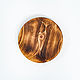 Wooden plate made of cedar LOTOS series 200 mm T147. Plates. ART OF SIBERIA. My Livemaster. Фото №5