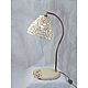 Table lamp Cream openwork. Table lamps. Elena Zaychenko - Lenzay Ceramics. Online shopping on My Livemaster.  Фото №2