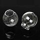Hollow glass ball for jewelry 10-25 mm. Cabochons. Dek'ART: Furnitura dlya ukrashenij. Online shopping on My Livemaster.  Фото №2
