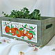 Box 'the Smell of tangerines'. Storage Box. Coco_Shnica. My Livemaster. Фото №5
