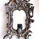 LARGE ANTIQUE FRAME WITH a MIRROR or photo for the Beginning of the twentieth century Metal, Vintage frames, Prague,  Фото №1