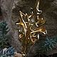 Colgante de oro 'anariel' prehnite, colgante elfo, Pendant, Yalta,  Фото №1