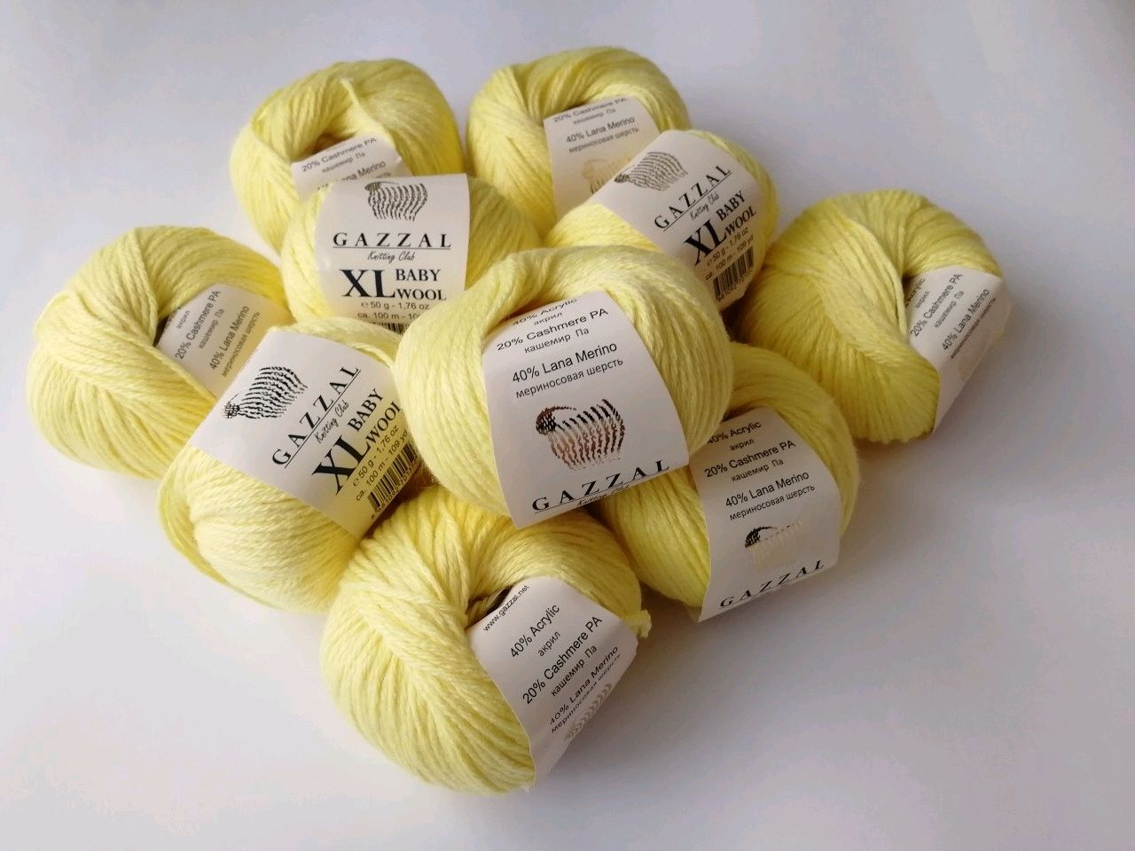 Пряжа Gazzal Xl Baby Wool Купить