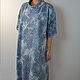 Order Elegant blue dress made of English sewing ' Eco-nature'. Charmante Tutenafelt (crealanafr). Livemaster. . Dresses Фото №3