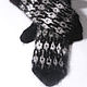 Women's knitted mittens Berne tricolour. Mittens. Warm Yarn. My Livemaster. Фото №4