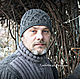 Заказать "Графит"-теплый мужской комплект. Наталья Глебовская. Ярмарка Мастеров. . Свитеры мужские Фото №3