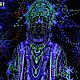 ХАНУМАН Индийский Арт Uv Постер Флуоресцентный декор. Декор. ANAHART. Интернет-магазин Ярмарка Мастеров.  Фото №2