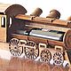 Деревянный поезд. Шкатулки. Wood-Toolbox подарки из дерева. Интернет-магазин Ярмарка Мастеров.  Фото №2