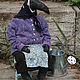 Garret doll: An old lady with a watering can. Rag Doll. Irina Sayfiydinova (textileheart). Online shopping on My Livemaster.  Фото №2
