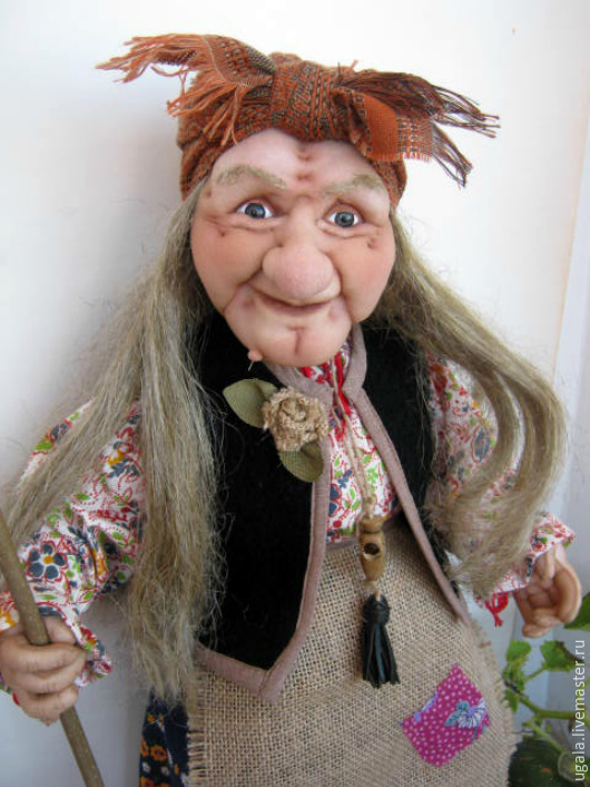 Интерьерная кукла баба яга своими руками (72 фото)