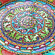 Decorative plate 'Eastern wisdom' hand-painted. Decorative plates. Art by Tanya Shest. My Livemaster. Фото №6