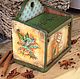 Короб лаврушница для специй Пряные травы. Короб. Лариса Юдина. Винтажное настроение.. Ярмарка Мастеров.  Фото №5