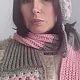 Заказать Чепчик и шарф в стиле Miu Miu. Knitted-aesthetics. Ярмарка Мастеров. . Шапки Фото №3