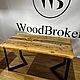 Стол-река из капового карагача и эпоксидной смолы 140х90 см. Столы. WoodBroker. Ярмарка Мастеров.  Фото №4