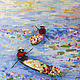 Collecting flowers in Vietnam oil painting 30h40 cm, Pictures, Moscow,  Фото №1