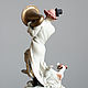 Винтаж: Клоун с трубой Giuseppe Armani Capodimonte Florence статуэтка 0329C. Статуэтки винтажные. Kunst Galerie. Ярмарка Мастеров.  Фото №7