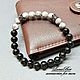 Браслет оберег из серой яшмы агата "Величество вар 2". Браслет из бусин. accessories for men. Ярмарка Мастеров.  Фото №5