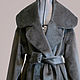 coat oversize ' Black velvet', Coats, Moscow,  Фото №1