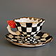teacups: Fabulous. Single Tea Sets. Mila. My Livemaster. Фото №5
