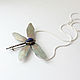 Brooch-pendant 'Dragonfly'. Brooches. Lidiajewelry. Online shopping on My Livemaster.  Фото №2