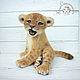 Needle felted toy Lion cub. Felted Toy. Yulia Steklyannikova (julias14). Online shopping on My Livemaster.  Фото №2