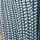 Жемчуг Сваровски голубой, цвет 948, Light Blue Pearl. 1/2 нити. Бусины. Chella Art (фурнитура для украшений). Интернет-магазин Ярмарка Мастеров.  Фото №2