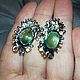 Earrings 'Forest fairy' with prehnite and tsavorite. Earrings. SELENA. My Livemaster. Фото №4