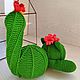 Cactus. Maybe he is a green cat. Interior elements. ToysAndToys. Online shopping on My Livemaster.  Фото №2