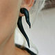 luristanica black 'Snake', Earrings, Belgorod,  Фото №1