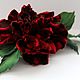 Rose velvet. Brooches. fantasy flowers. Online shopping on My Livemaster.  Фото №2