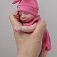 Авторская кукла пупс, пупсик мини реборн. Куклы Reborn. Алла Асеева dolls_minireborn. Ярмарка Мастеров.  Фото №4
