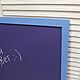 Фиолетовая магнитно-меловая доска в синей раме. Доски для заметок. Магнитные и меловые доски на стену (doskanastenu). Интернет-магазин Ярмарка Мастеров.  Фото №2
