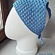 Косынка- бандана, вязаная. 100% хлопок. Косынки. Knitted basket. Ярмарка Мастеров.  Фото №6