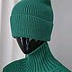 Комплект из шапки и снуда. Комплекты головных уборов. Knit-store. Ярмарка Мастеров.  Фото №4
