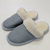 Обувь ручной работы handmade. Livemaster - original item Women`s sheepskin Slippers. Handmade.
