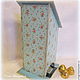Чайный домик "Shabby blue" продан. Домики. Милый уголок (Дарья Гладышева). Ярмарка Мастеров.  Фото №6