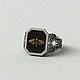 Кольцо Death's Head Hawkmoth Brass Insert Signet Ring, Перстень, Санкт-Петербург,  Фото №1