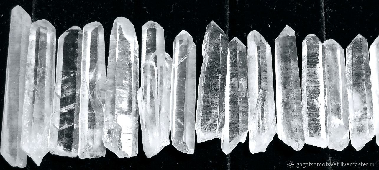 Rock crystal (crystals),48.5-60 mm Dalnegorsk (Primorsky Krai), Minerals, St. Petersburg,  Фото №1