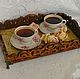 Tray 'recipe for a happy home', Trays, Moscow,  Фото №1