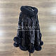 Artificial astrakhan poncho with arctic fox fur, Ponchos, Moscow,  Фото №1