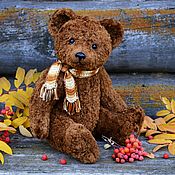 Куклы и игрушки handmade. Livemaster - original item Teddy Bears: MIKHEI the Soviet bear with a howler (pattern of 1950-70). Handmade.