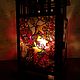 Candle holder 'Autumn', candle holder with painted glass, lantern. Candlesticks. lepska. My Livemaster. Фото №6